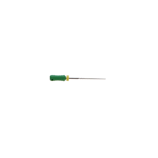 HSB - Hedstrom Files, Stainless Steel, 25 mm, # 35, Green, 6/Pk