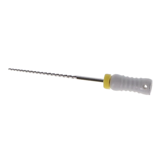 HSB - Hedstrom Files, Stainless Steel, 25 mm, # 45, White, 6/Pk