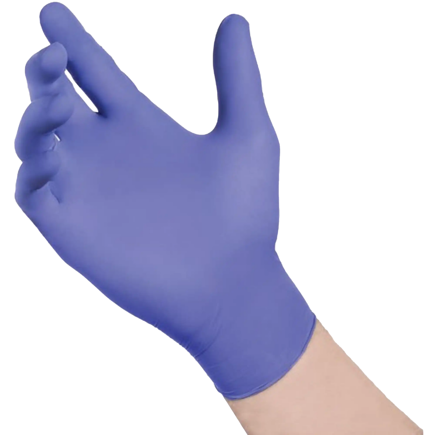 3D - Essentials Nitrile Exam Gloves Small 300/box Powder Free Blue Latex Free. Slim Fit