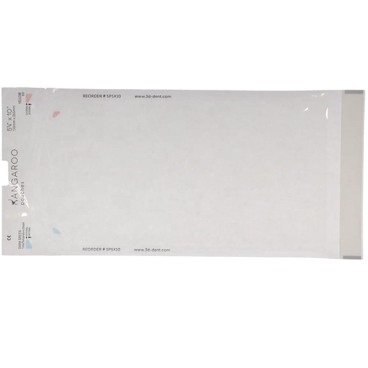 3D - Kangaroo Self-Seal Sterilization Pouches 5.25"X10"   200/bx