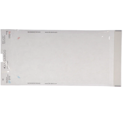 3D - Kangaroo Self-Seal Sterilization Pouches 5.25"X10"   200/bx