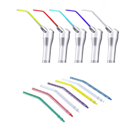 3D - Crystal Tip Type Air/Water Tips Plastic Core Rainbow 250/Pk