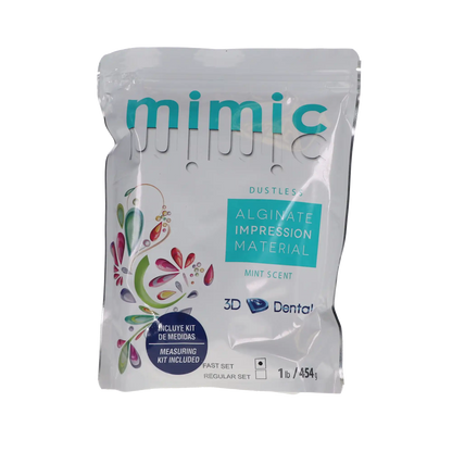 3D - Alginate Dustless Fast Set 1Lb Pouch