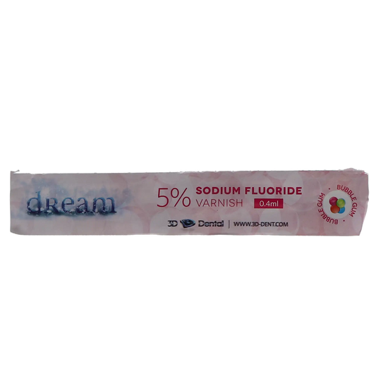 3D - Dream Fluoride Varnish Bubble Gum .40ml Box/50