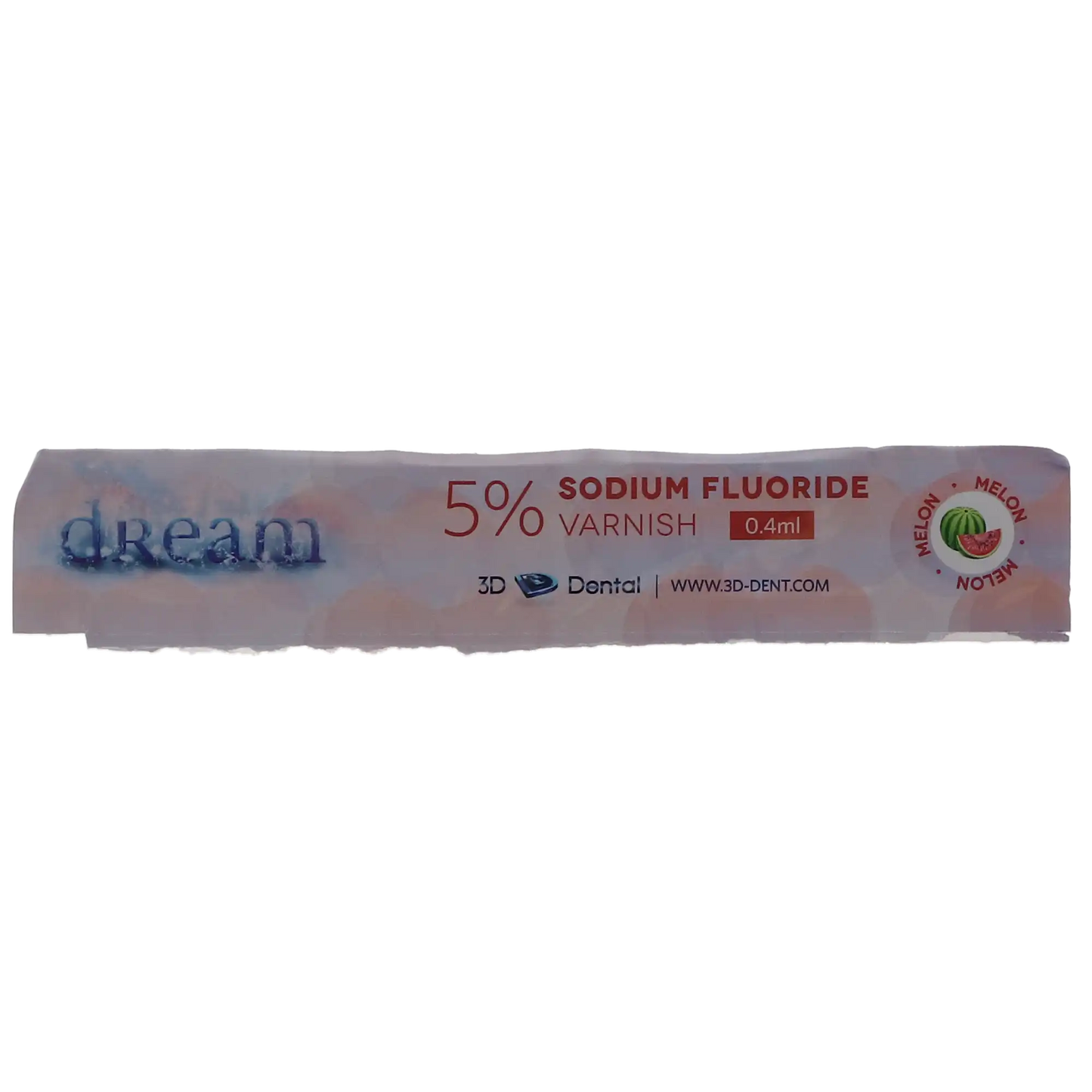 3D - Dream Fluoride Varnish Melon .40ml Box/50