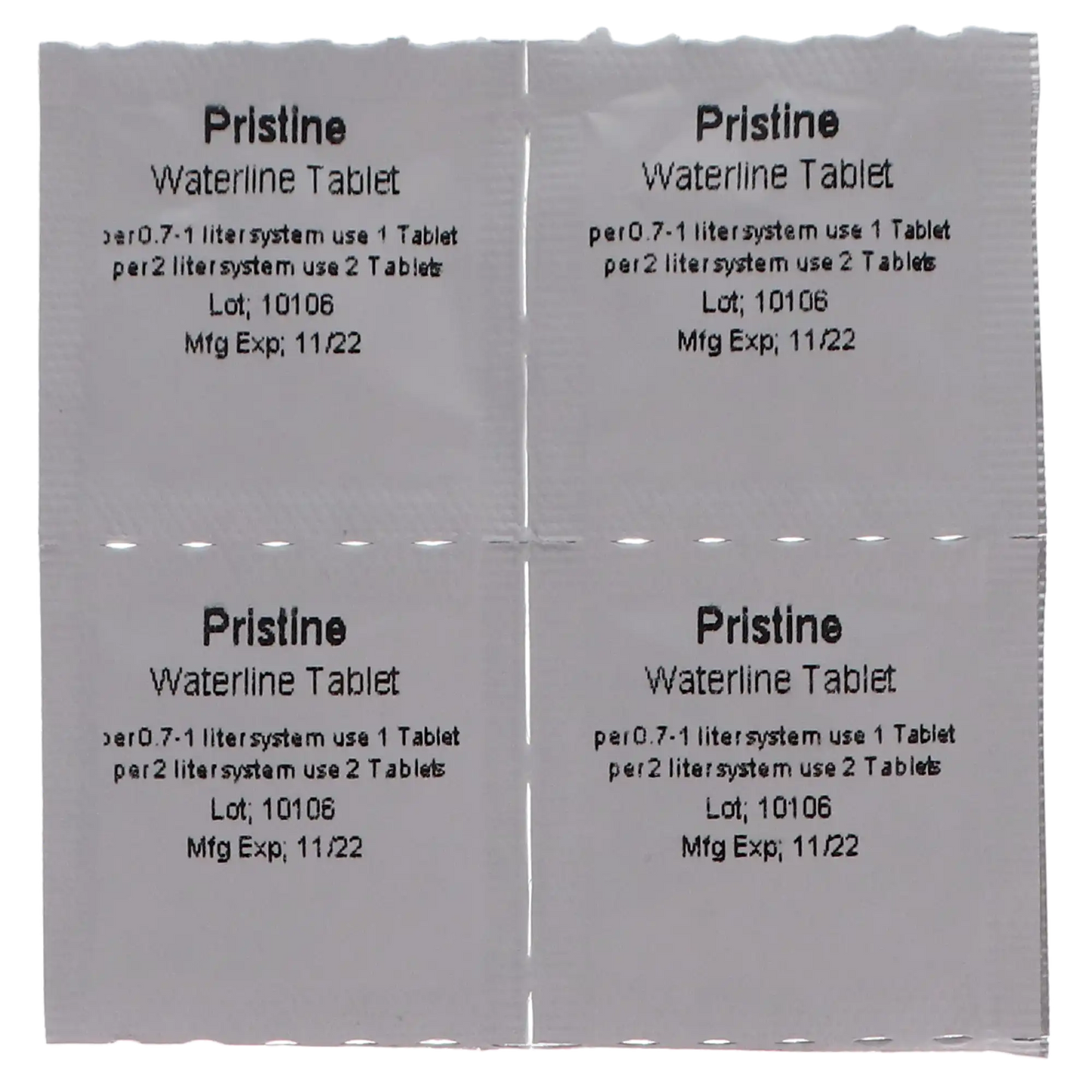 3D - Pristine Waterline Cleaner Box of 60 (comp to BluTab 750ml tabs BT50)
