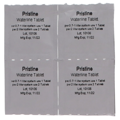 3D - Pristine Waterline Cleaner Box of 60 (comp to BluTab 750ml tabs BT50)