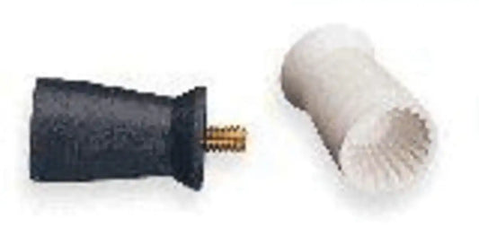 Young - Prophy Cups Ribbed Screw Type Soft Gray 720/Pk