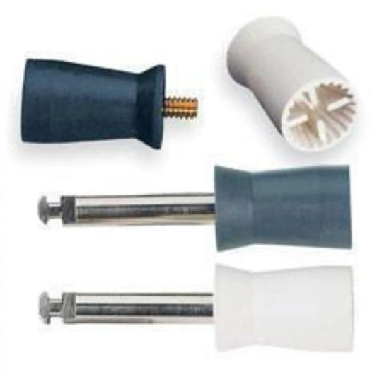Young - Prophy Cups Webbed Screw Type Firm White 720/Pk