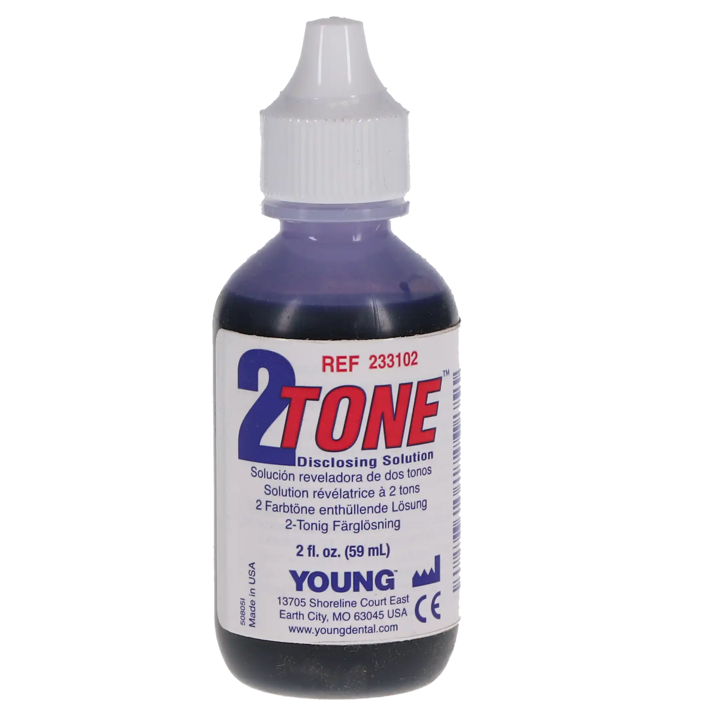 Young - 2-Tone Disclosing Solution 2oz Bt