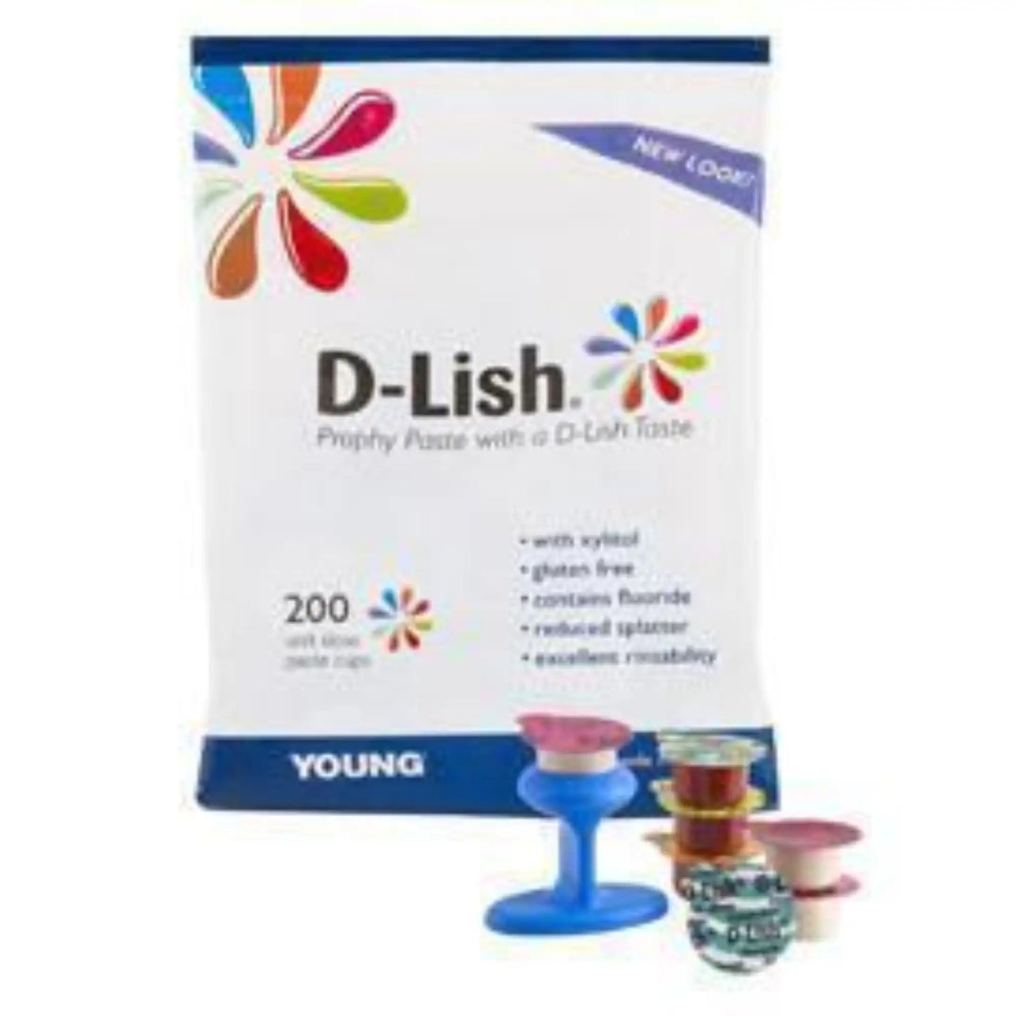 Young - D-Lish Prophy Paste Medium Assorted 200/Bx