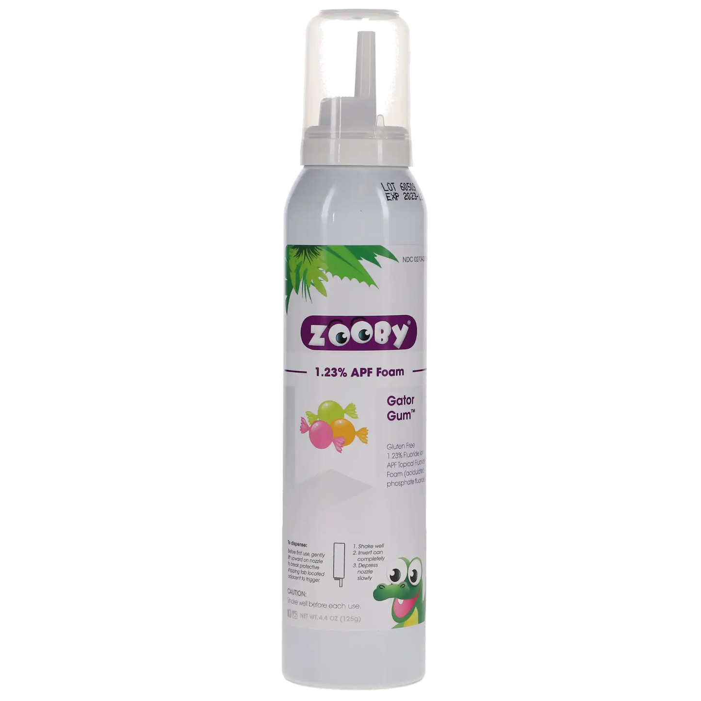 Young - Zooby Gator Gum Fluoride Foam