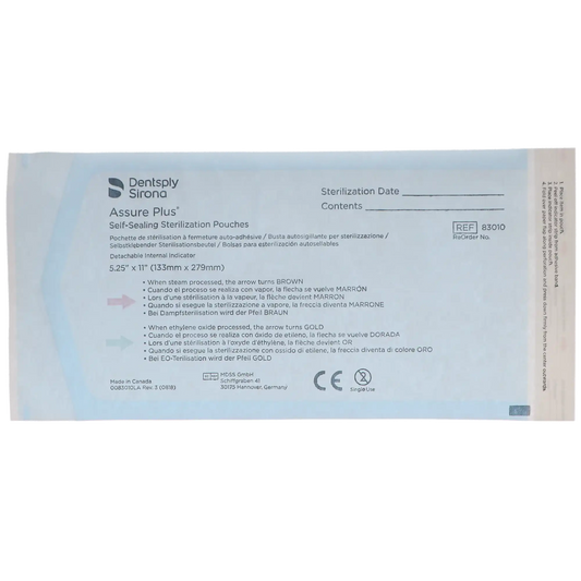 Sultan - Assure Plus Pouches 5.25"x11" 200/Bx