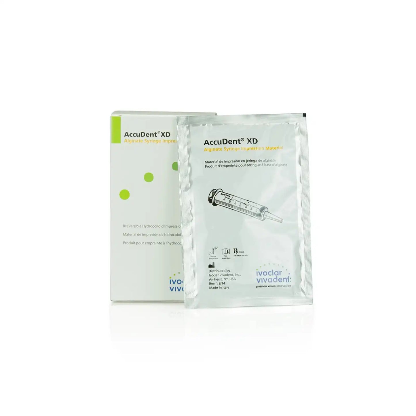 Accudent XD Syringe Material 12/Pk