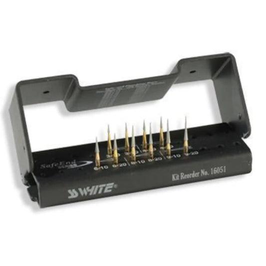 SS White - G Safe End Burs Kit