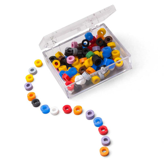 Code Rings Silicone Standard 100/Pk Assorted