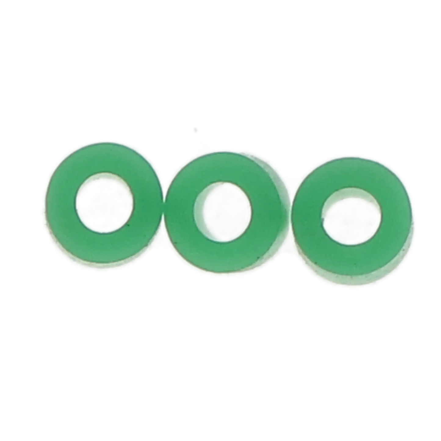 Code Rings Silicone Standard 100/Pk Green
