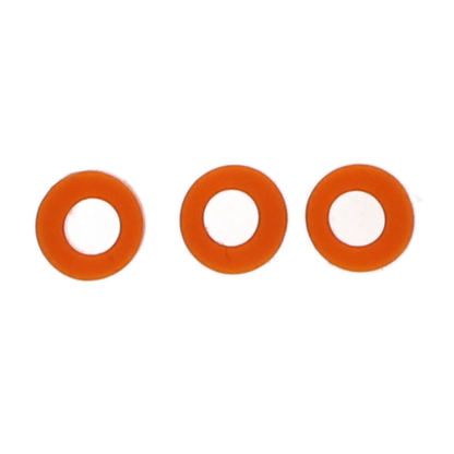Code Rings Silicone Standard 100/Pk Orange