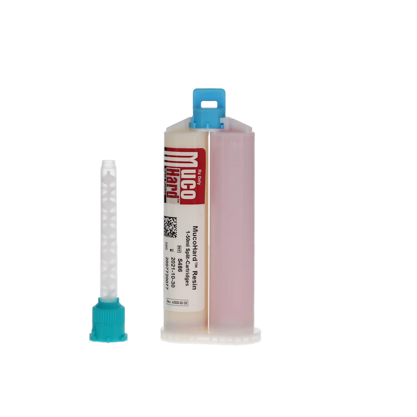 Mucohard Resin Refill Cartridge With Tips