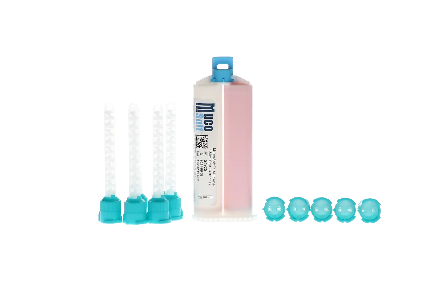 MucoSoft Soft Reline Pink Cartridge Refill