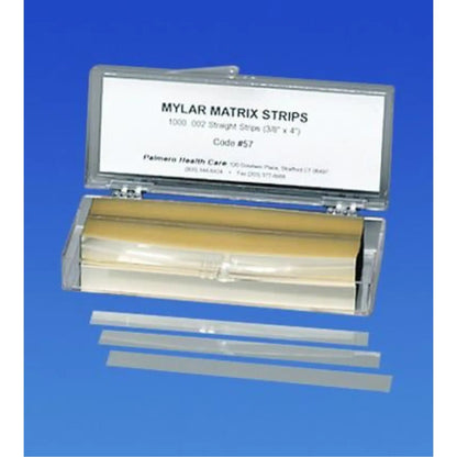 Palmero - Mylar Matrix Strips Straight - 3/8" x 4"  5.8 microns thick (1000/Bx)