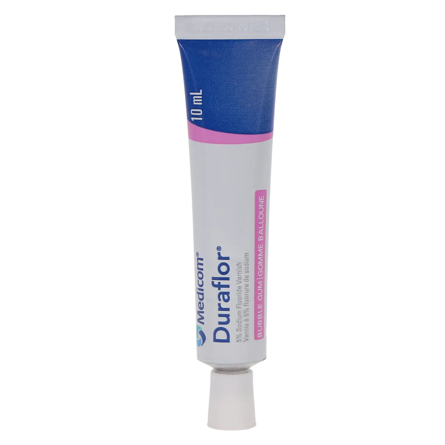 Medicom - Duraflor - Fluo. Varnish - 10ml/Tube - Bubblegum