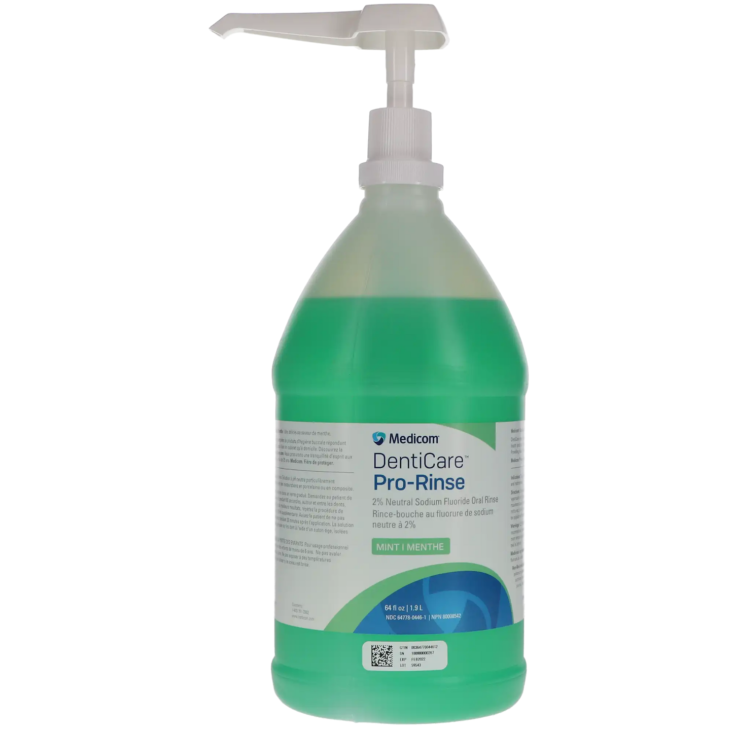 Medicom - Denti-Rinse - 2% Neutral Mint Fluoride - 2L/Bt **Discontinued