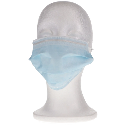 Medicom - Safe-Mask Premier - Elite, Earloop - Blue 50/Bx