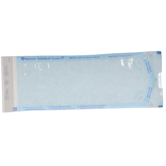 Medicom - SafeSeal - Duet Pouch - 3.5 x 9 - 200/Bx