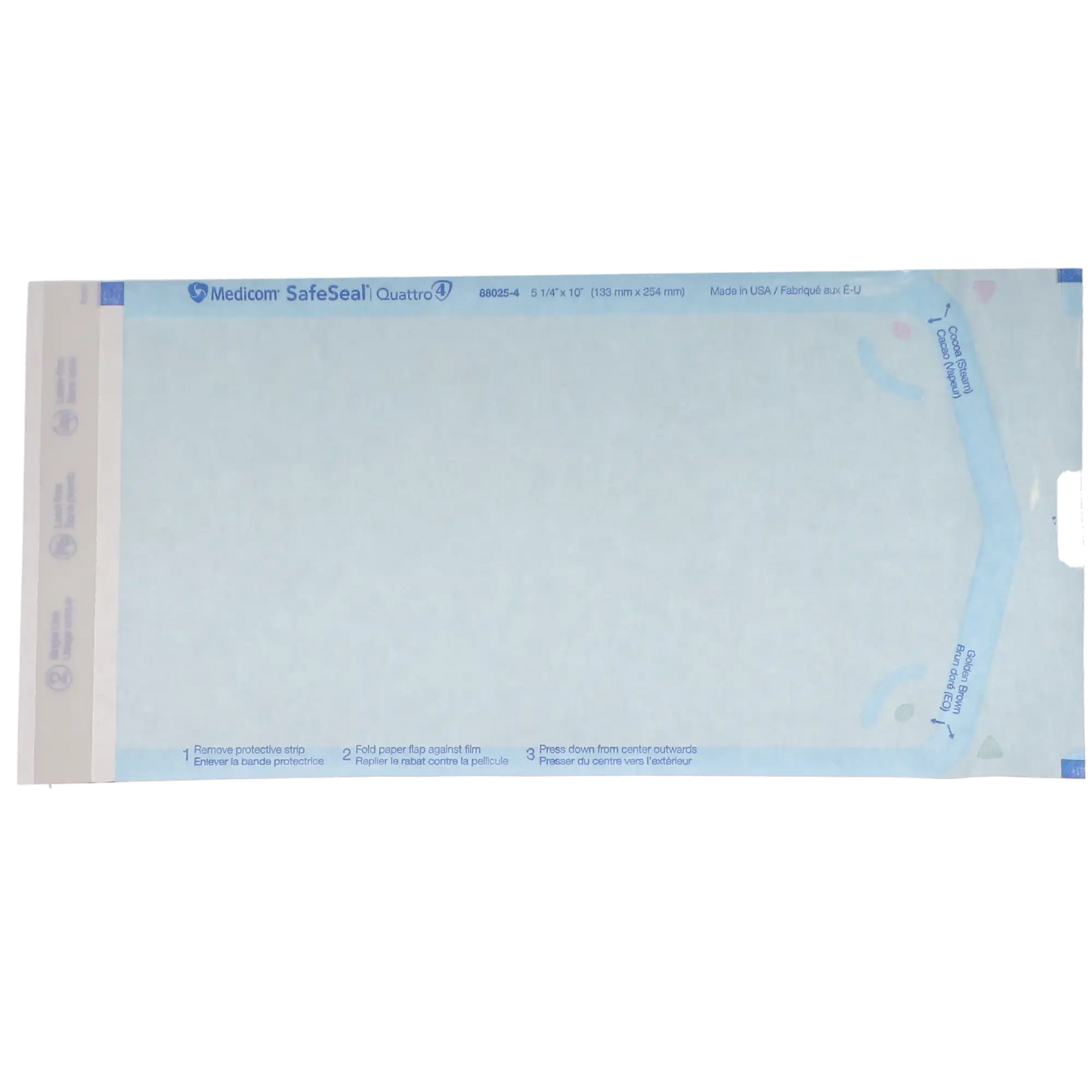 Medicom - SafeSeal - Duet Pouch - 5.25 x 10- 200/Bx