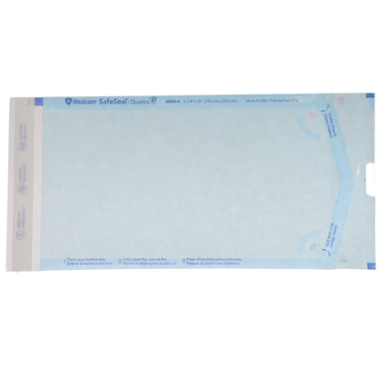 Medicom - SafeSeal - Duet Pouch - 5.25 x 10- 200/Bx