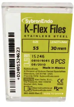 SybronEndo - K-Flex Files 30mm #55 6/Bx