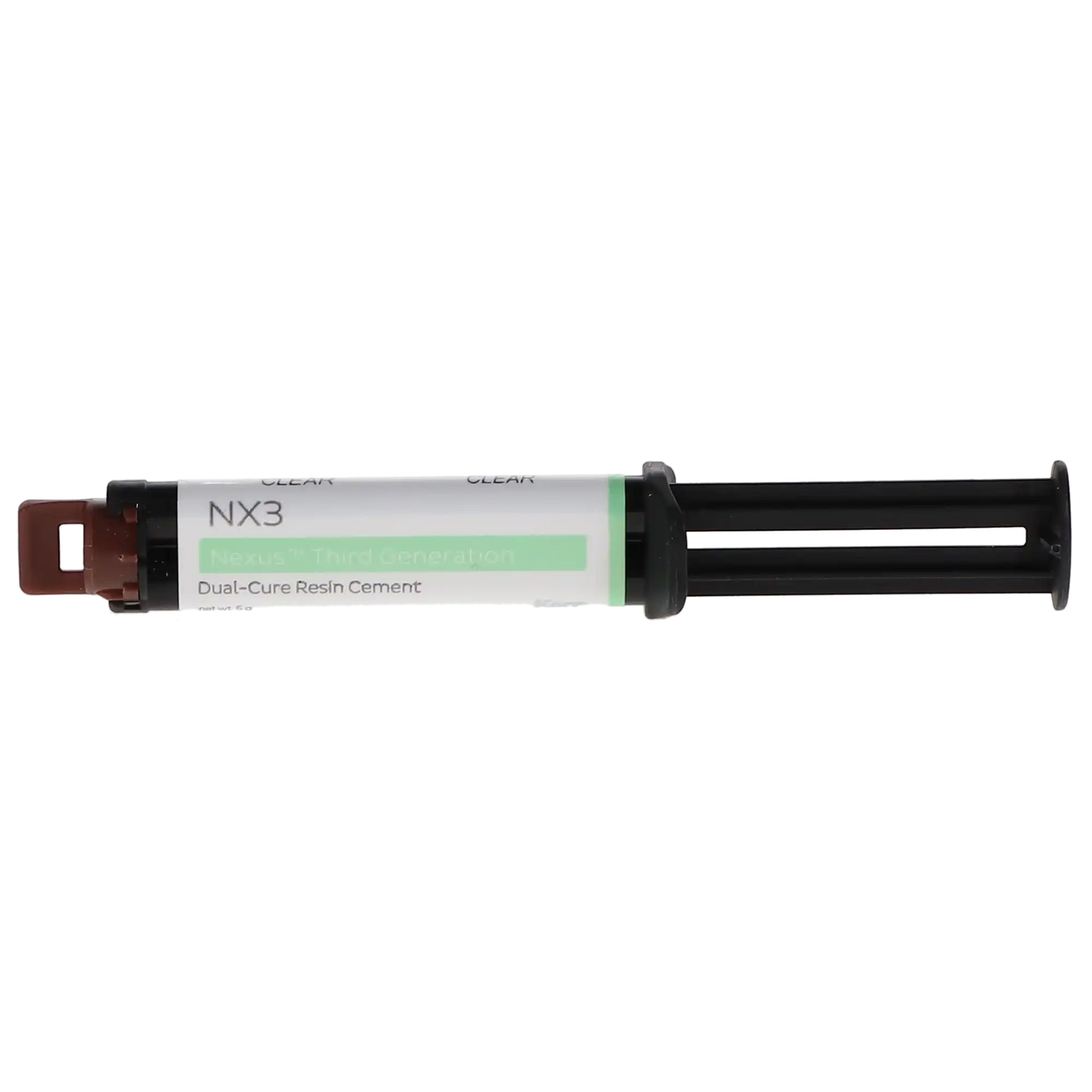 NX3 - Dual-Cure, Syringe, 5g - Clear