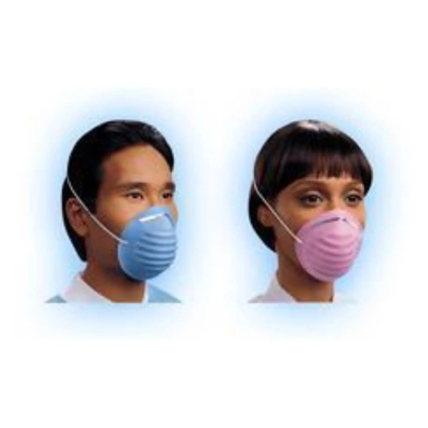 Kimberly Clark - Standard Cone Mask w/Headband 50/Pk Blue