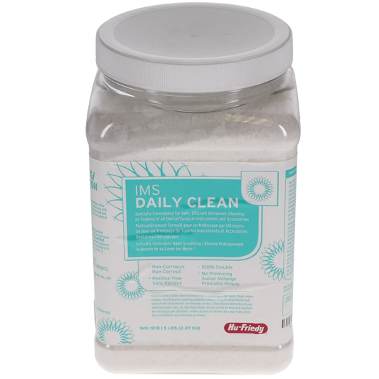 Hu-Friedy - IMS Daily Clean (5 lb, 2.27kg) Tub, Makes 160 gallons