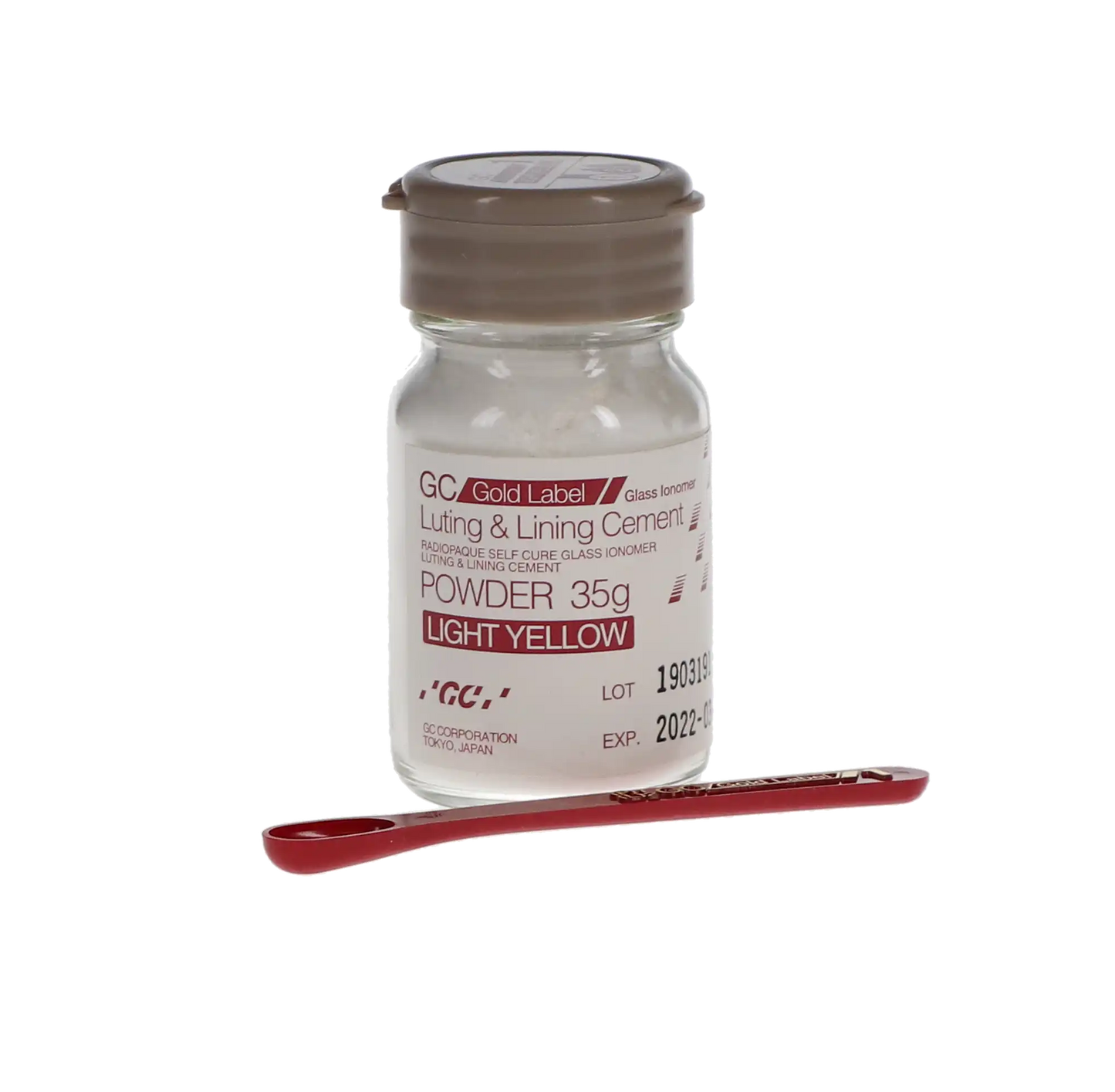Fuji I - Luting Cement, Light Yellow, Powder - (000134)