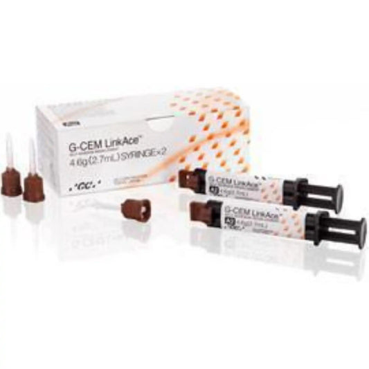 G-CEM LinkAce Syringes 2/Pk Translucent