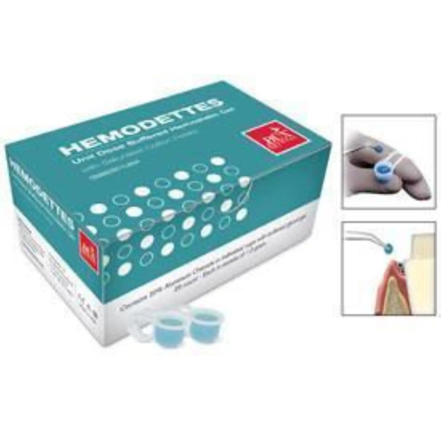 Hemodettes, 25 unit-dose cups