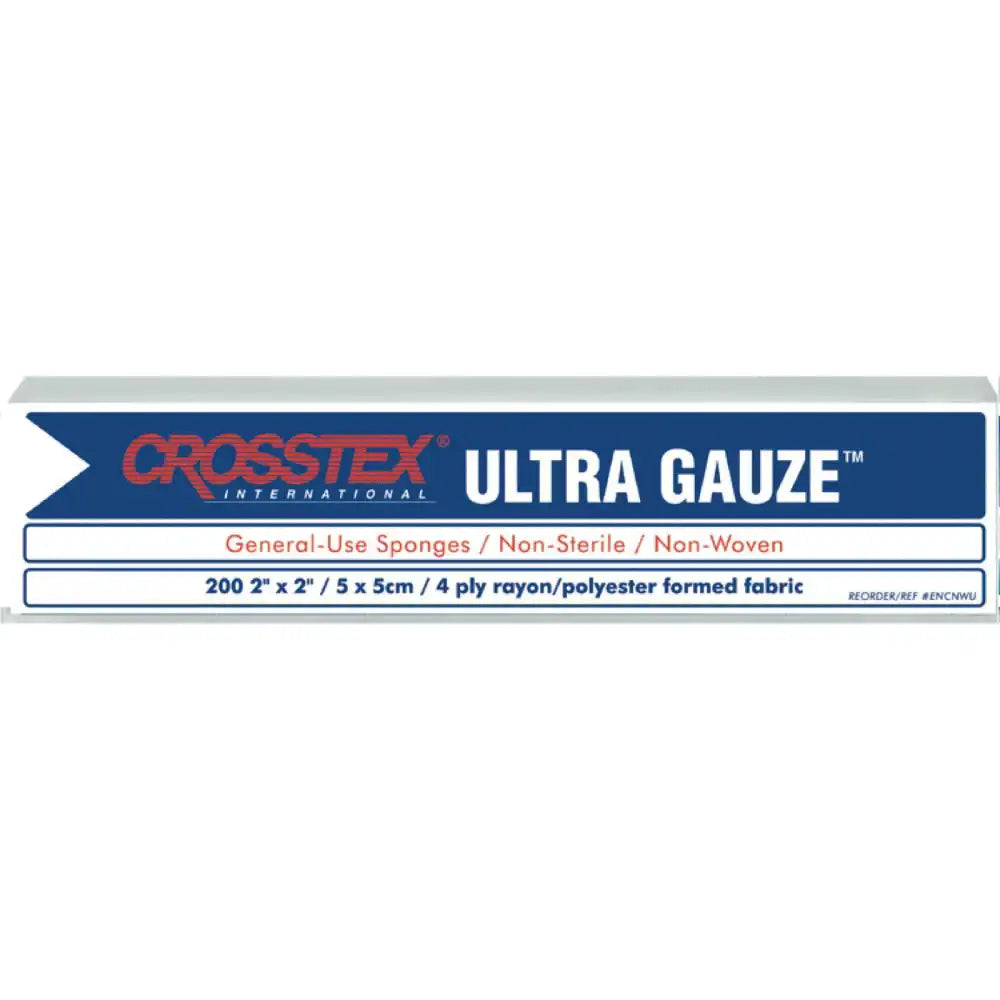 Crosstex - Ultra Gauze Sponges - 2x2 4ply N/S Non-Woven 5000/Cs