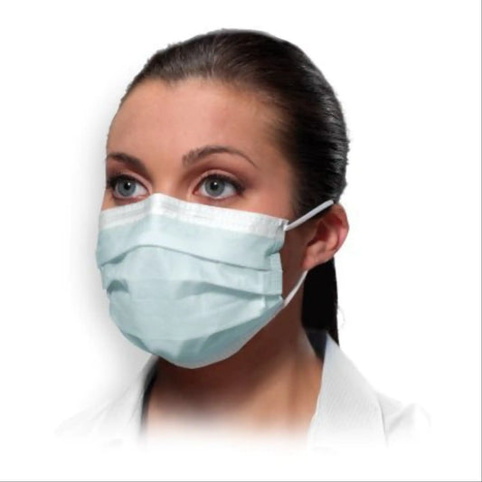 Crosstex - Isofluid - FogFree - Earloop Mask - 40-box - Blue