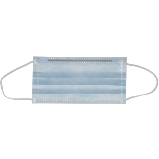 Crosstex - Procedural - Face Mask Earloop - 50-box - Blue