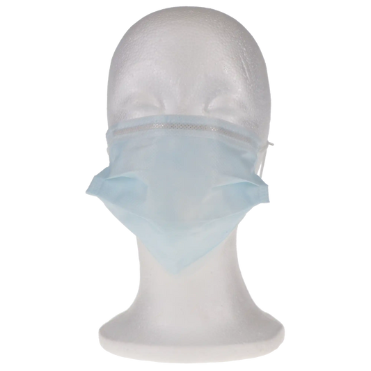 Crosstex - Isofluid Plus Earloop Mask Blue 50/Bx - Level-1