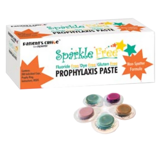 Crosstex - Sparkle Free Cups 200/Pk Fruitty Medium
