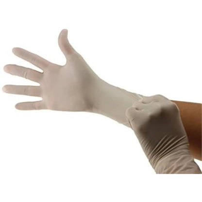 Cranberry - Silkcare PF Latex Gloves Medium 100/Bx