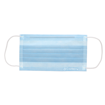 Cranberry S3 - C2 Face Masks, 50/Bx - Blue