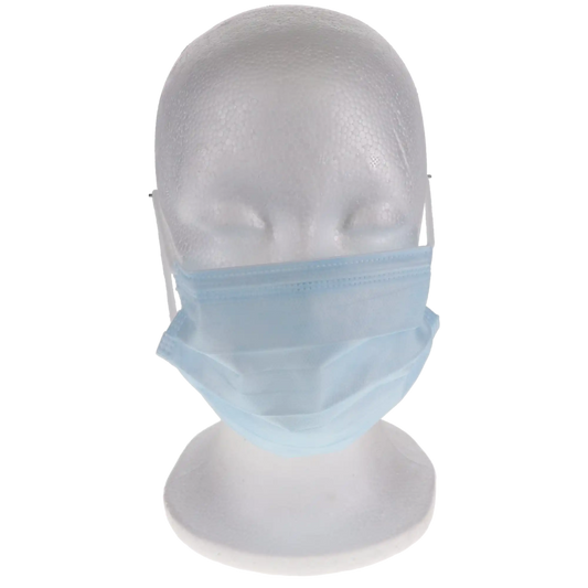 Cranberry S3 - Ace Face Masks, 50/Bx - Blue