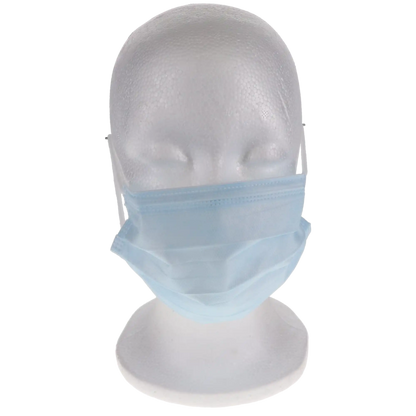 Cranberry S3 - Ace Face Masks, 50/Bx - Blue