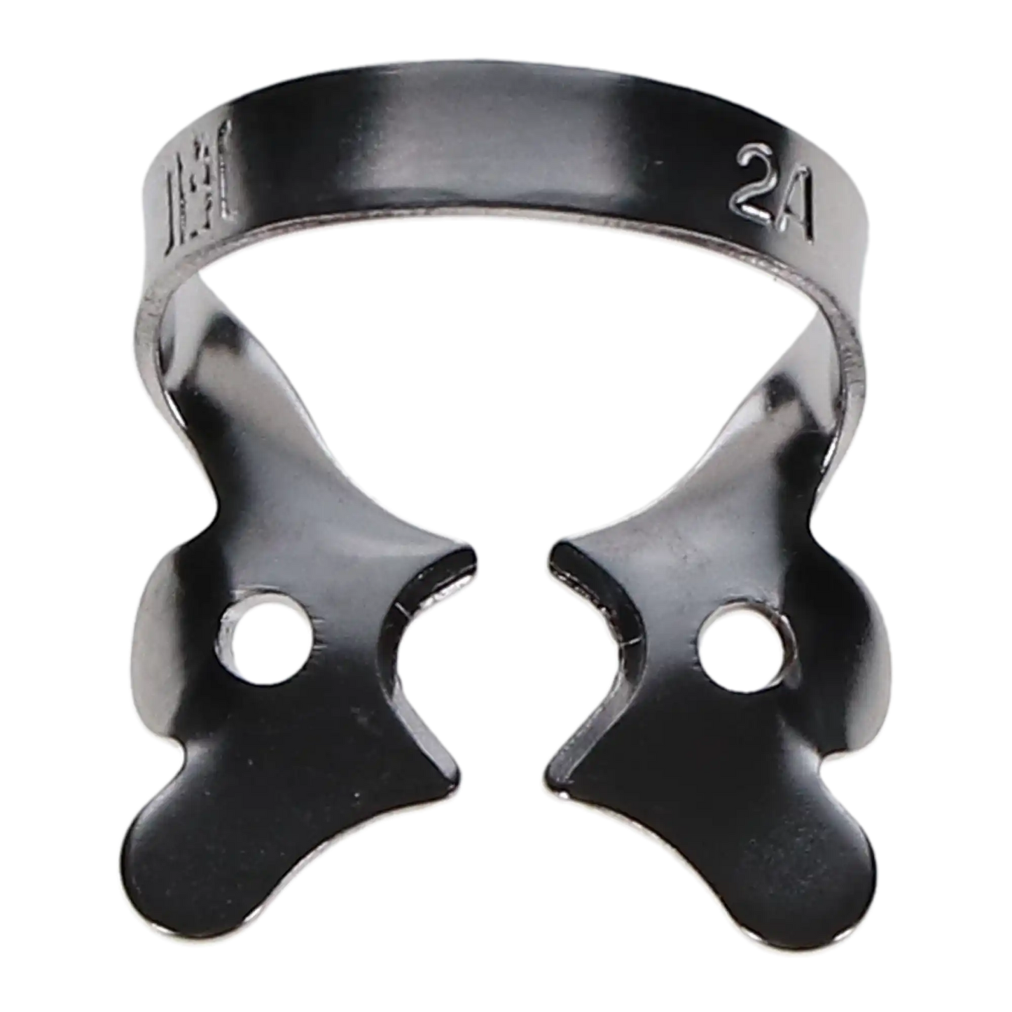 Coltene - Hygenic #2A Winged Premolars and Upper Incisors Metal Rubber Dam Clamp, Single