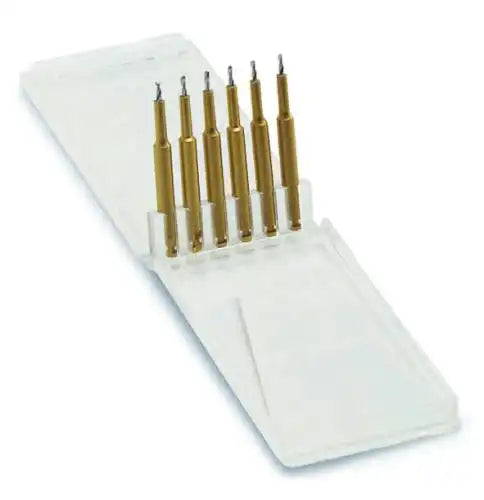 Coltene - Kodex K-93 Silver .021" x .157" / .525 mm x 4 mm (NOT Depth Limiting) pin drill