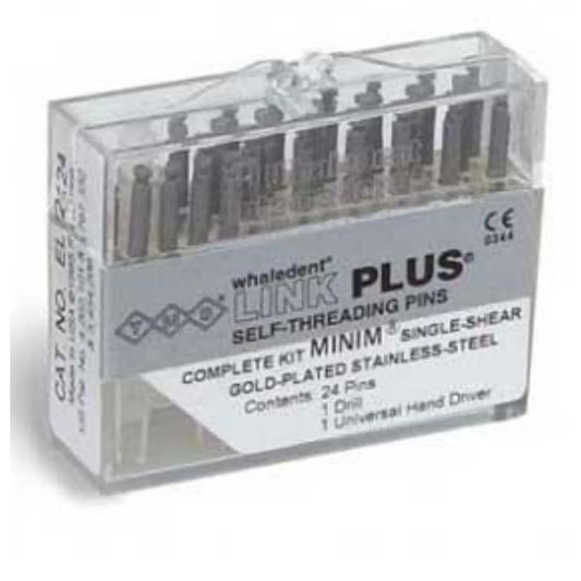 Coltene - TMS Link Plus L-822 Minim Silver, Bulk .021" / .525 mm Titanium Alloy Single